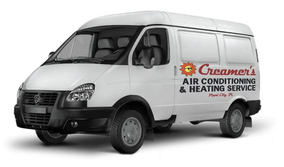 Creamer's Air Conditioning & Heating Service van